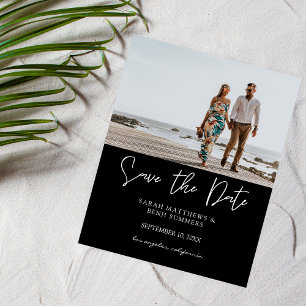 Budgetfototypografi Spara datum HB Flyer