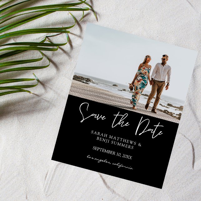 Budgetfototypografi Spara datum HB Flyer (Skapare uppladdad)