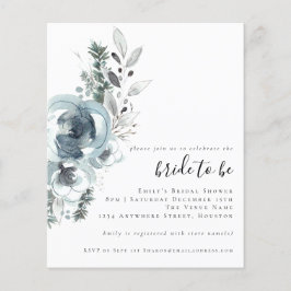 Budgetfridfull Foliage Inbjudningskort för möhippa