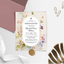 Budgetinbjudan för Jodblommors dedikation