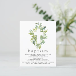Budgetinbjudan till Botaniskt Löv Kor-baptism