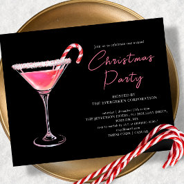 Budgetinbjudan till Martini Cocktail i Party
