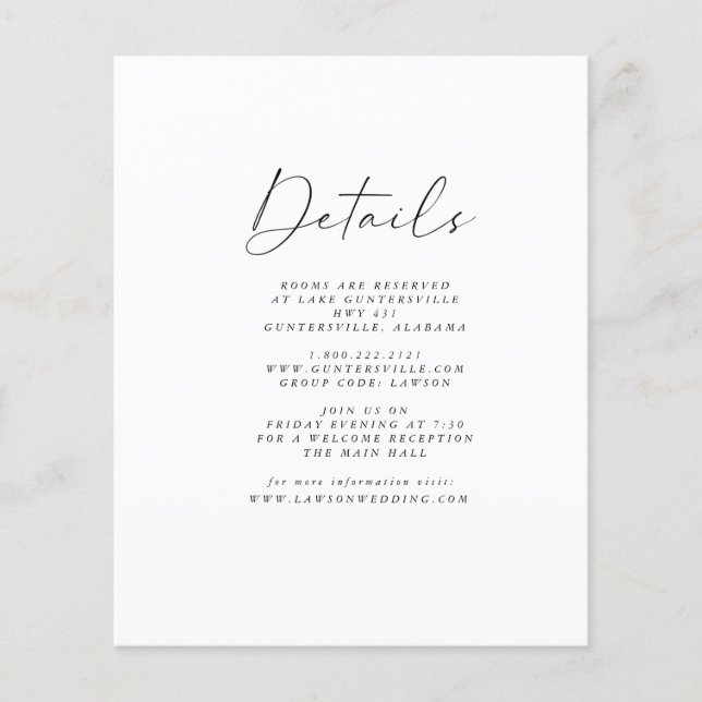 Budgetinformationskort Flygblad (Framsidan)