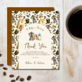 Budgetkaffe Baby Brewing Baby Shower Tack
