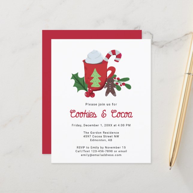 Budgetkakor och Julfest för kakaojulen (Fram/Back In Situ)