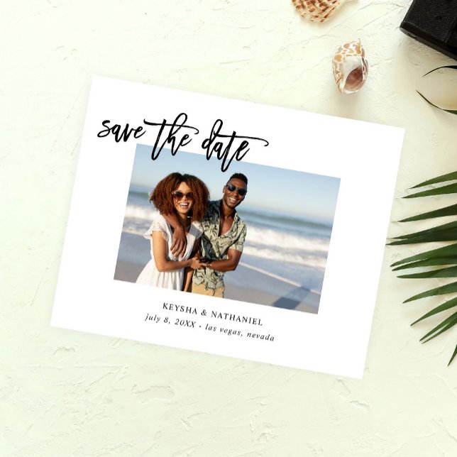 Budgetkalligrafi utan fotospara datum flygblad (Skapare uppladdad)