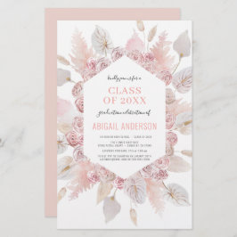 Budgetklass för inbjudan till Boho Grad-partiet 20