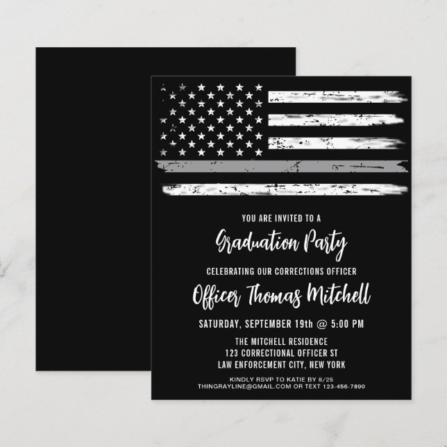 Budgetkorrektionsförrättarens inbjudan till Studen (Fram/baksida)