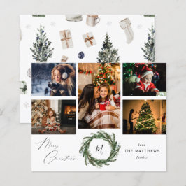 Budgetkrans Monogram 5 Photo God jul