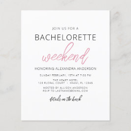 Budgetminimalistisk Bachelorette Helg Party