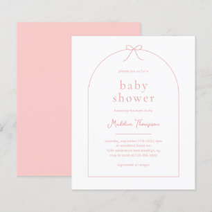 BUDGETminimalistisk  Rosa - babybabyskor