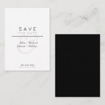 budgetmodern minimal elegant spara datumet