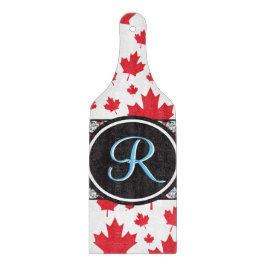 Budgetmonogram för unik Abstrakt för Kanada-Flagga