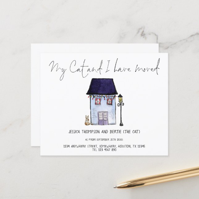 Budgetnyttigt Min katt jag har Flyttat skriptFlytt (Fram/Back In Situ)