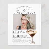 BUDGETÖVERPRISE PARTY Tini Bit Older Martini 30:e