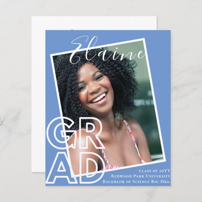 BUDGETÖVERSÄTTNING PHOTO Studenten avisering (Fram/baksida)