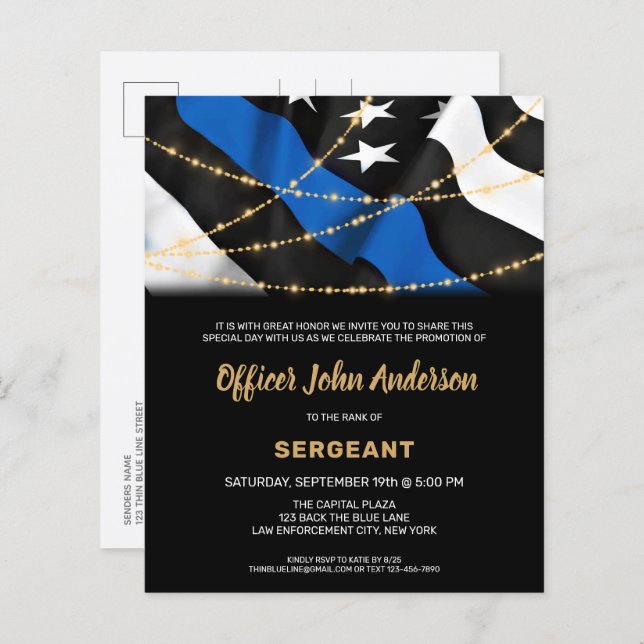 Budgetpoliskampanj Tillsatta lagar Inbjudan (Fram/baksida)