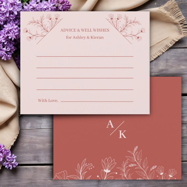 Budgetrådgivningskort för elegantens Blommigt (Skapare uppladdad)