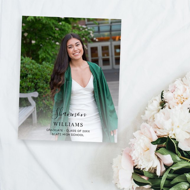 Budgetskript Mod Namn Photo Grad Party VER WH Flygblad (Skapare uppladdad)