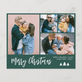 Budgetskript Photo Collage Helgdag Flye Flygblad