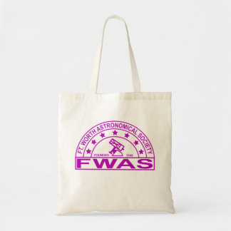 Budgetskylt för Retro FWAS-Logotyp Tygkasse