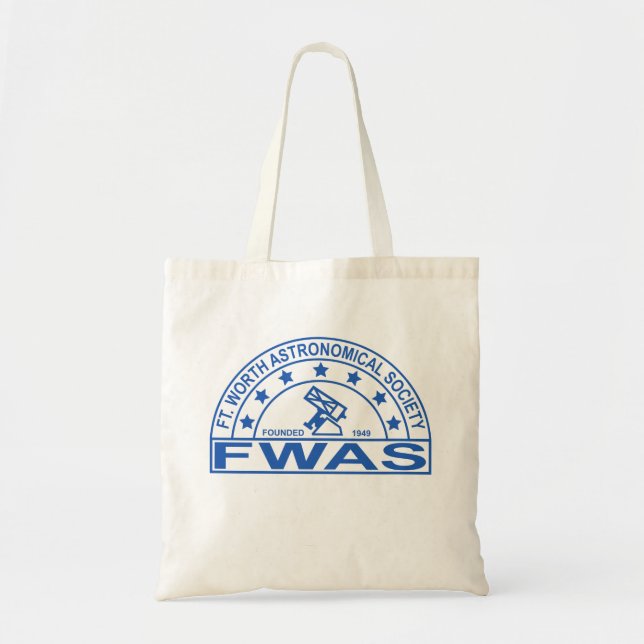 Budgetskylt för Retro FWAS-Logotyp Tygkasse (Framsidan)