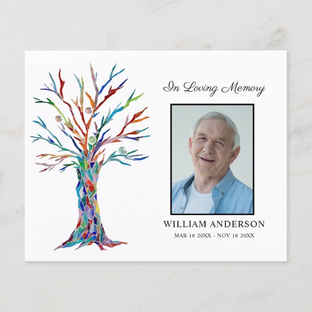 Budgetsympati - galt fotokort för Tack (Framsida)