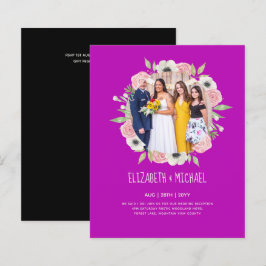 Budgettrender PHOTO Bröllopsmottagningsinbjudninga