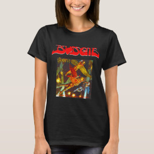 Budgie-albumkonst Klassisk Heavy Metal-band Desi T Shirt