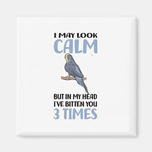 Budgie Älskare Magnet