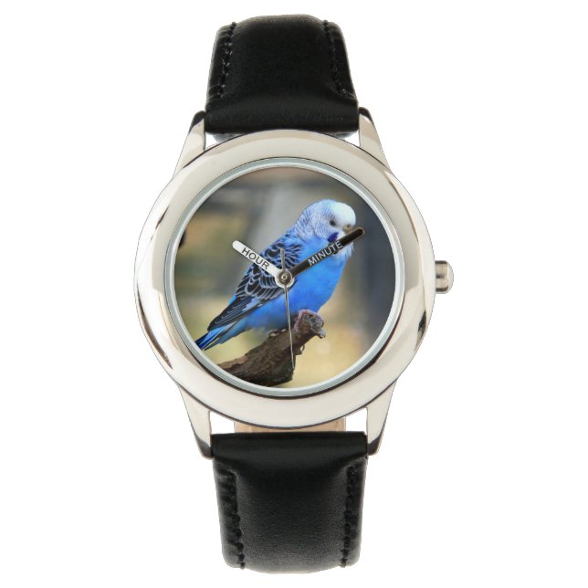Budgie Bird Armbandsur (Framsida)