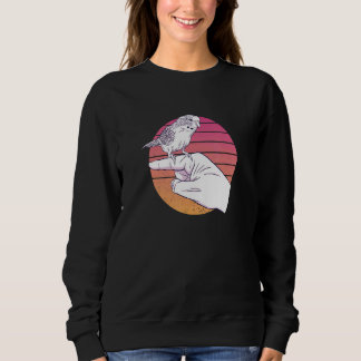 Budgie Bird på Parakeet Pet Finger T Shirt