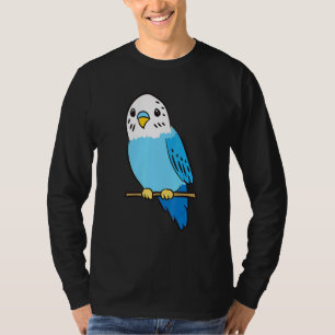 Budgie Bird Parakeet Cute Parakeet Blue T Shirt