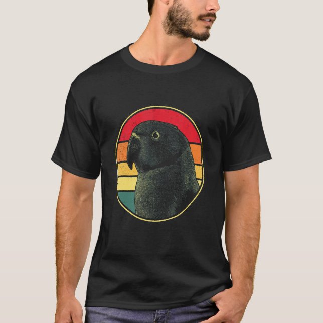 Budgie Bird Parakeet Parrot T Shirt (Framsida)