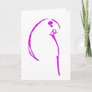 Budgie Birthday-kort Kort