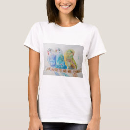 Budgie Budgerigar Birds Bird Wildlife T Shirt