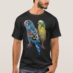 Budgie Budgies Budgerigar Parakeet Birdwatch T Shirt