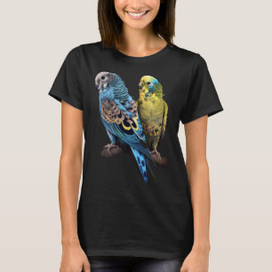 Budgie Budgies Budgerigar Parakeet Birdwatch T Shirt