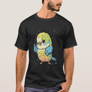 Budgie Dabbing Budgerigar Parakeet Bird Dab Dance T Shirt