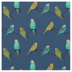 Budgie frenesityg (marinen) tyg