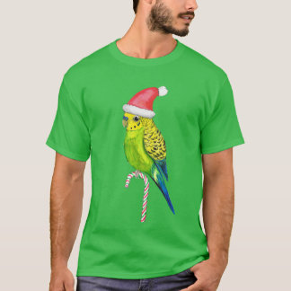 Budgie jul stil t shirt
