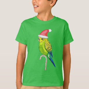 Budgie jul stil t shirt