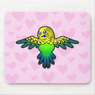 Budgie kärlek musmatta