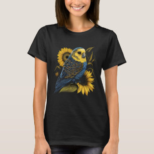 Budgie Mamma Budgerigar Solrosparaket Bird Moth T Shirt