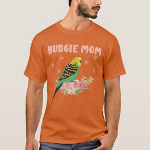 Budgie Mamma Parakeet Mamma Bird älskare lustigt T Shirt