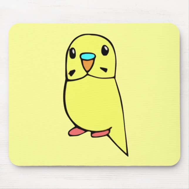 Budgie Mousepad Musmatta (Framsidan)