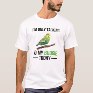 Budgie Owner Budgie Älskare Parakeet Bird Budgerig T Shirt