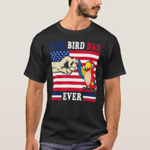 Budgie Pappa Bird Far Animal Enthusiast Bird Guy T Shirt