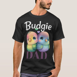 Budgie Pappa Budgerigar Parakeet Bird Pullover Hoo T Shirt