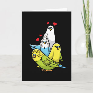 Budgie Parrot Kort